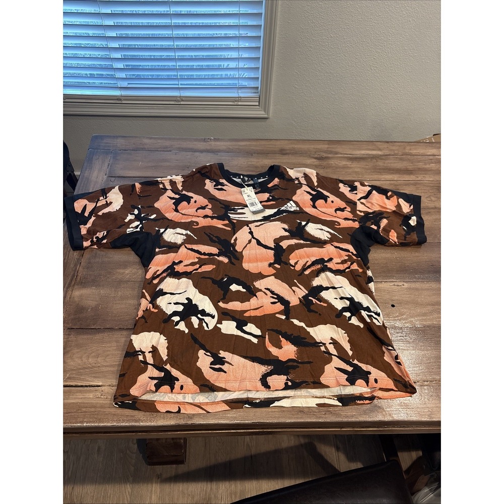 adidas Men's Desert Camouflage Allover Print Tee GP8657 Size XL
